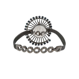 Titan Raga Black Dial Women Watch With Bimetal Strap