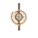 Titan Raga Mother of Pearl Dial Women Watch With Bimetal Strap
