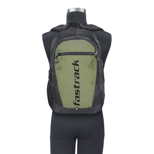 Green Polyester Backpack