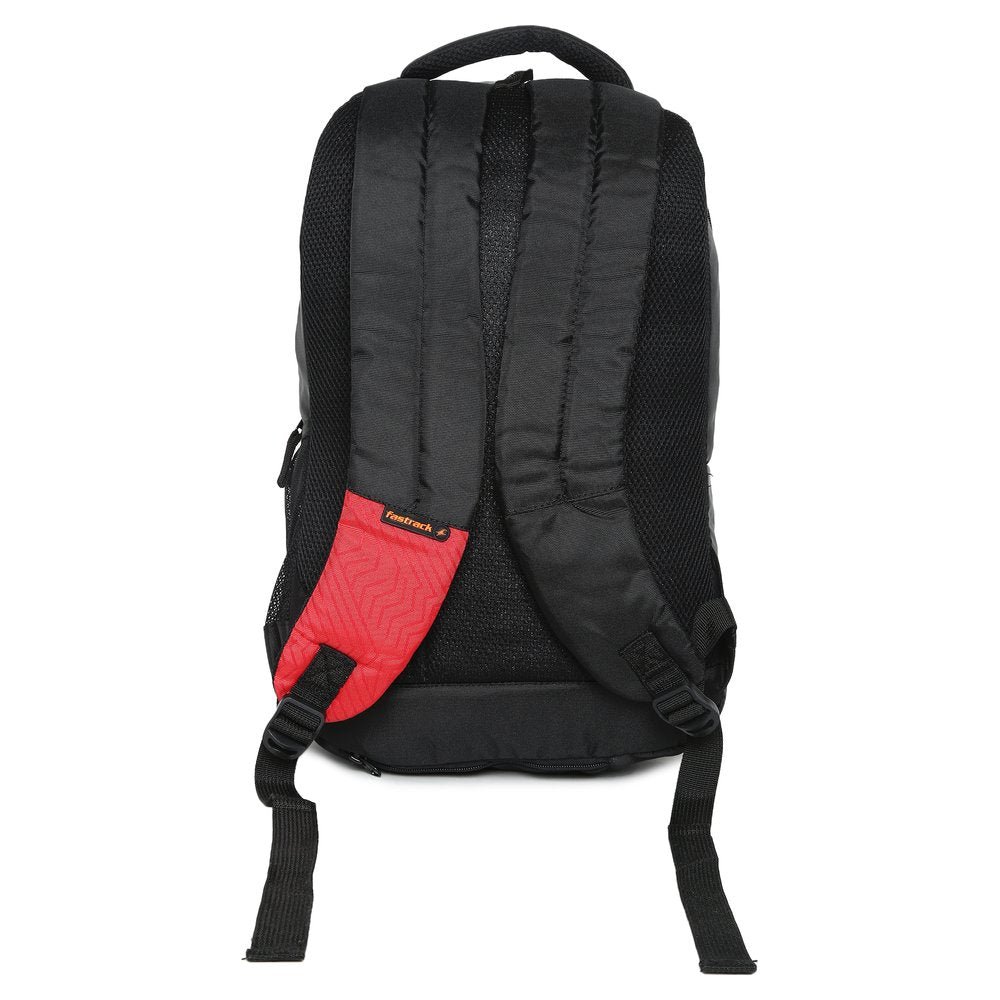 Red Polyester Backpack