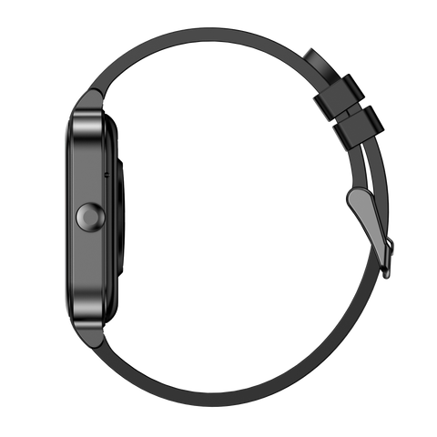 Fastrack Revoltt FS1 Black Smartwatch with 1.83'' UltraVU Display |SingleSync Bluetooth Calling |Fast Charge |110+ Sports Mode |200+ Watch Faces |IP68 Smartwatch