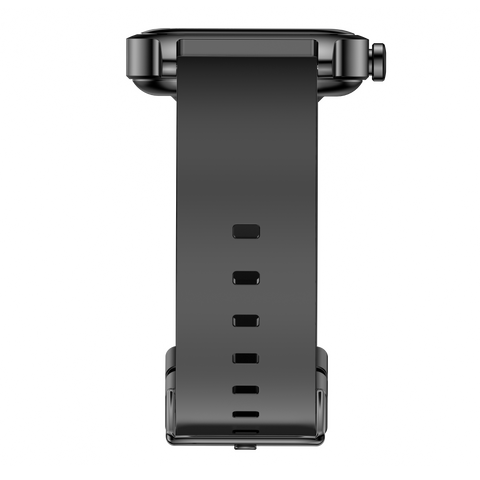 Fastrack Revoltt FS1 Black Smartwatch with 1.83'' UltraVU Display |SingleSync Bluetooth Calling |Fast Charge |110+ Sports Mode |200+ Watch Faces |IP68 Smartwatch