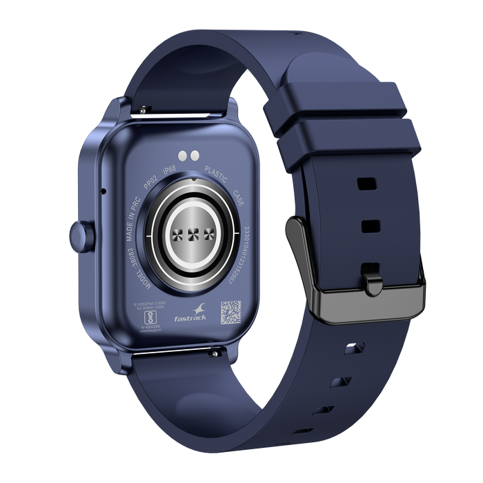 Fastrack Revoltt FS1 Blue Smartwatch with 1.83'' UltraVU Display |SingleSync Bluetooth Calling |Fast Charge |110+ Sports Mode |200+ Watch Faces |IP68 Smartwatch