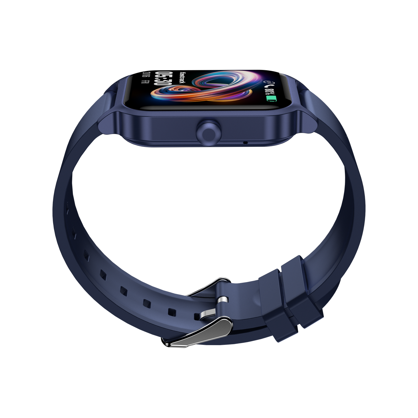 Fastrack Revoltt FS1 Blue Smartwatch with 1.83'' UltraVU Display |SingleSync Bluetooth Calling |Fast Charge |110+ Sports Mode |200+ Watch Faces |IP68 Smartwatch