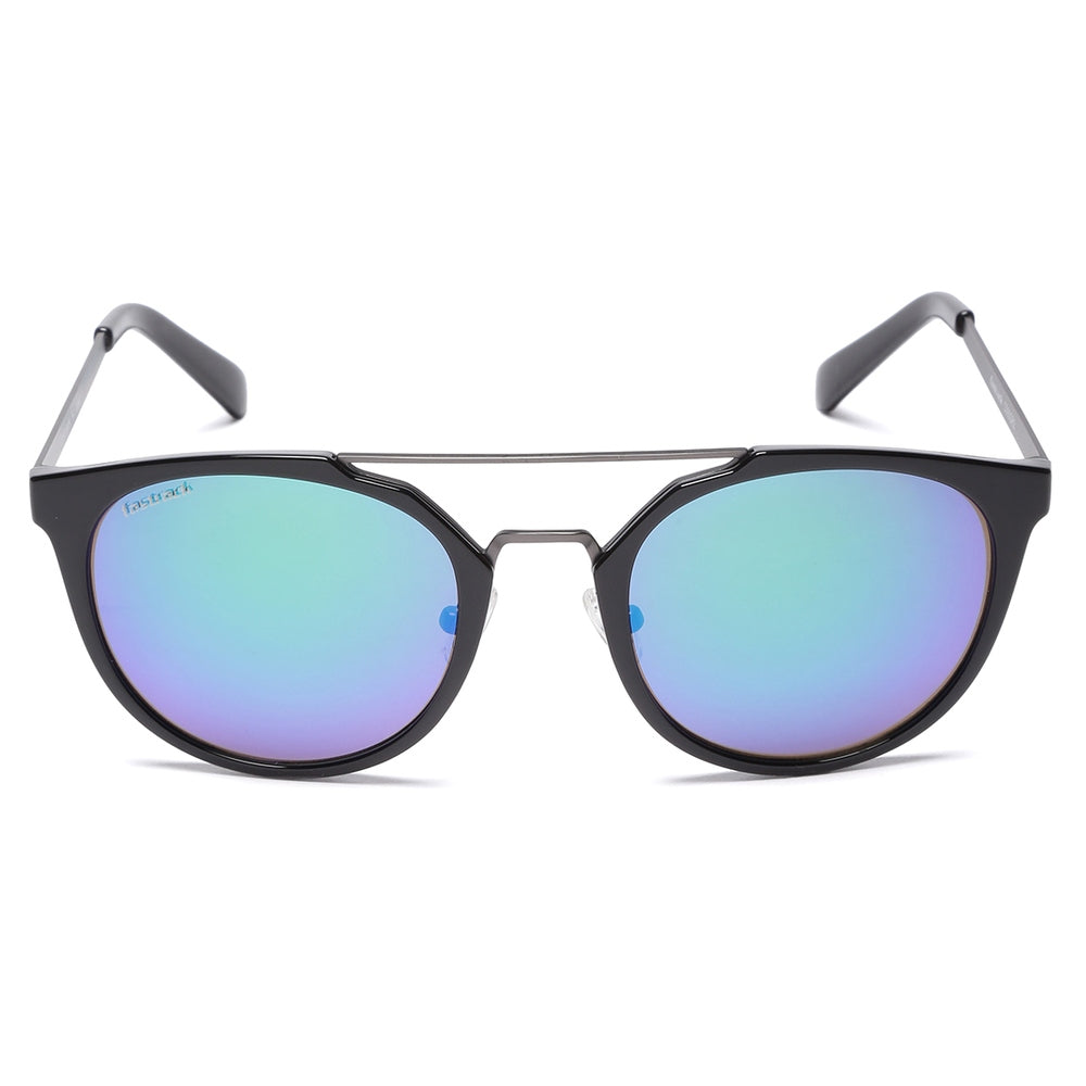 Black Round Men Sunglasses