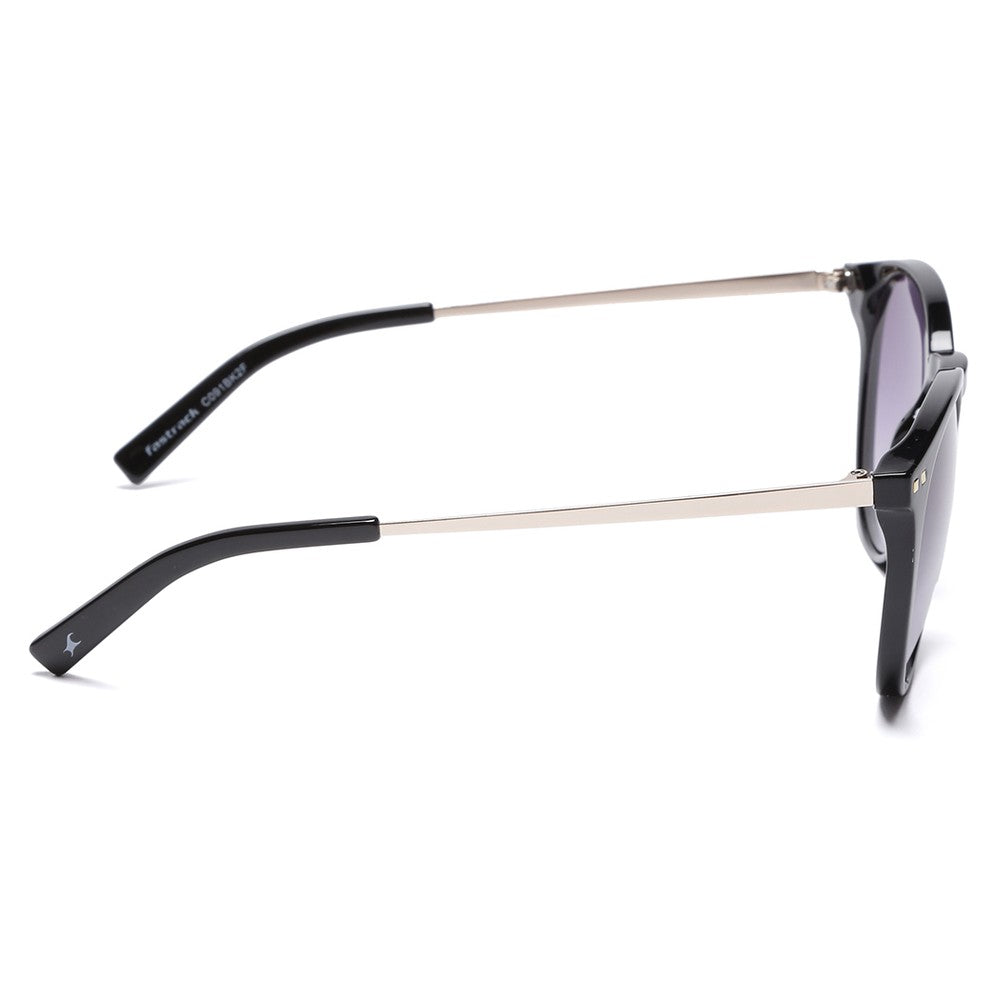 Black Round Women Sunglasses