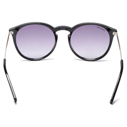 Black Round Women Sunglasses