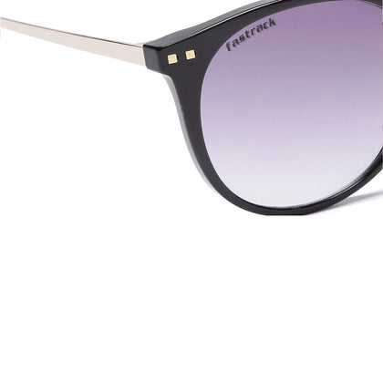 Black Round Women Sunglasses