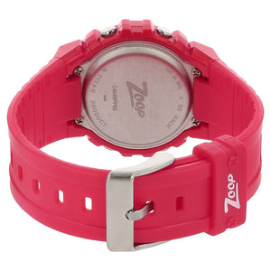 Zoop By Titan DigitalDigital Dial PU Strap Watch for Kids