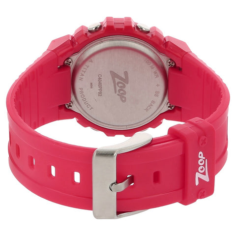 Zoop By Titan DigitalDigital Dial PU Strap Watch for Kids