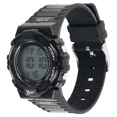 Zoop By Titan DigitalDigital Dial PU Strap Watch for Kids