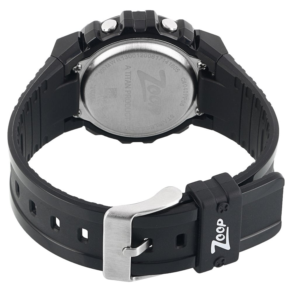 Zoop By Titan DigitalDigital Dial PU Strap Watch for Kids