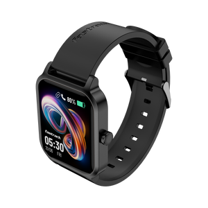 Fastrack Revoltt FS1 Black Smartwatch with 1.83'' UltraVU Display |SingleSync Bluetooth Calling |Fast Charge |110+ Sports Mode |200+ Watch Faces |IP68 Smartwatch