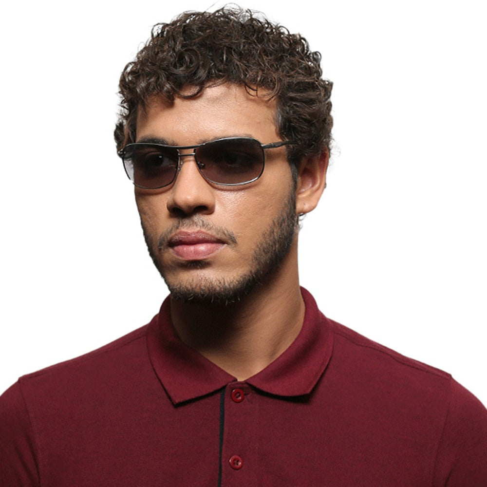 Grey Navigator Men Sunglasses