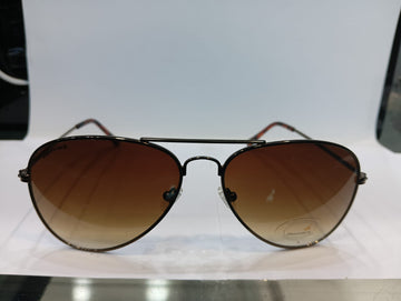 Fastrack Brown Aviator Sunglasses for Men  M138BR2