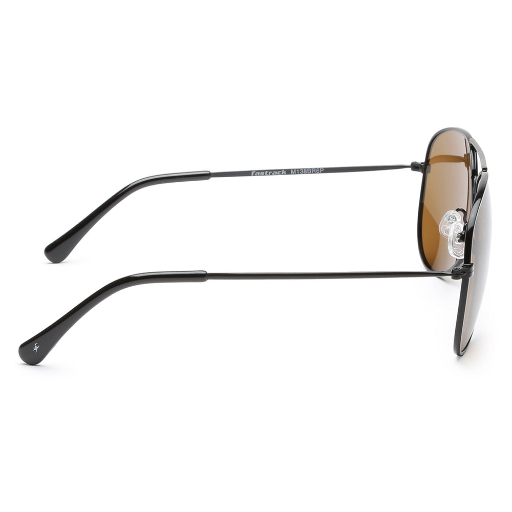 Black Aviator Men Sunglasses  M138BR6P