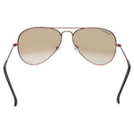 Gold Aviator Men Sunglasses (M165BR37G|58)