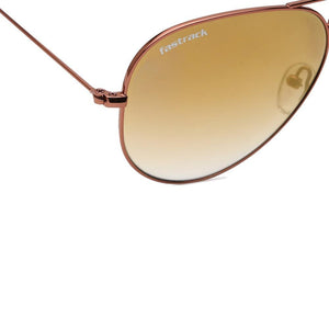 Gold Aviator Men Sunglasses (M165BR37G|58)
