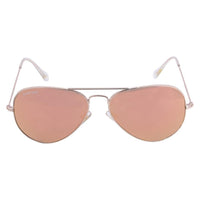 Gold Aviator Men Sunglasses (M165GR21G|57)