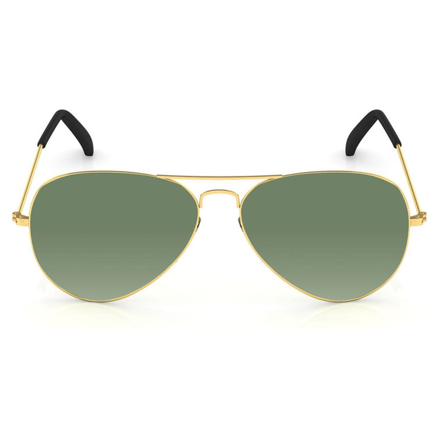 Yellow Aviator Men Sunglasses