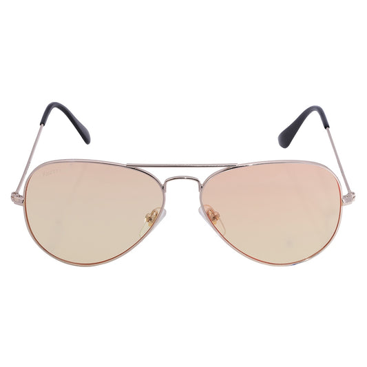 Gold Aviator Men Sunglasses