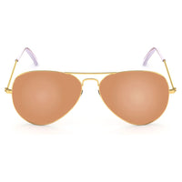 Yellow Aviator Men Sunglasses