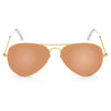 Yellow Aviator Men Sunglasses