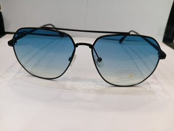 Fastrack Blue Aviator Sunglasses for Men M186BU3