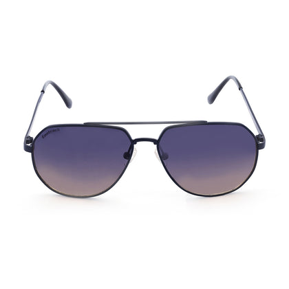 Blue Aviator Men Sunglasses