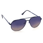 Blue Aviator Men Sunglasses