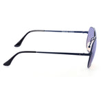 Blue Aviator Men Sunglasses