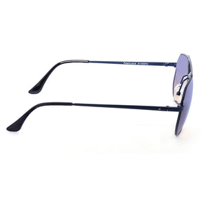 Blue Aviator Men Sunglasses