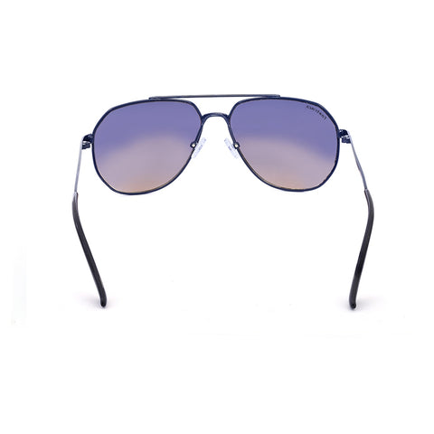 Blue Aviator Men Sunglasses