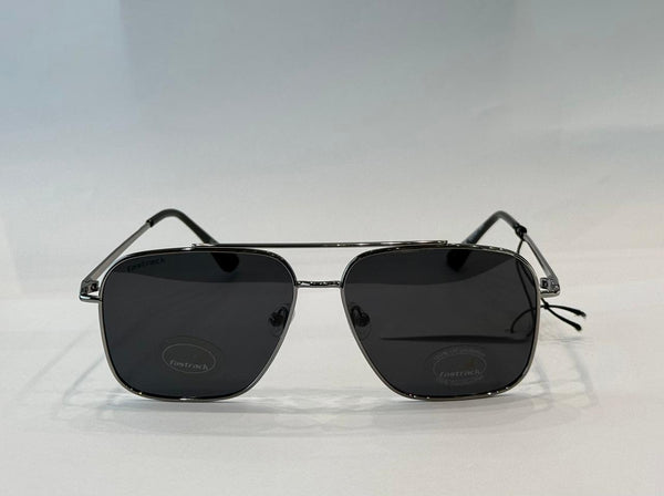 Grey Navigator Rimmed Sunglasses From Fastrack(M253GY10P)