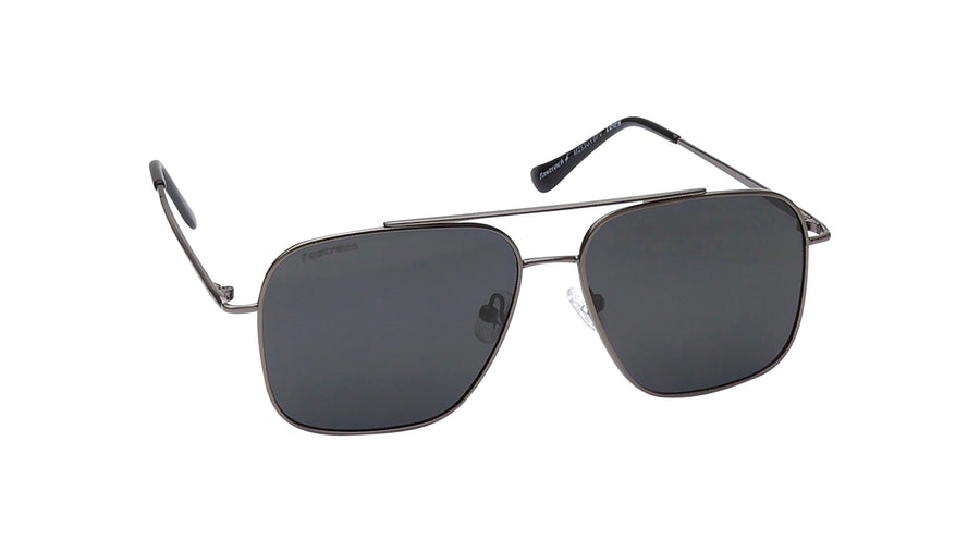 Smoke Navigator Rimmed Sunglasses From Fastrack