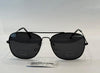 Black Navigator Rimmed Sunglasses From Fastrack(M254BK6P)