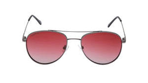 Grey Aviator Rimmed Sunglasses From Fastrack(M256PK6P)