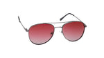 Grey Aviator Rimmed Sunglasses From Fastrack(M256PK6P)