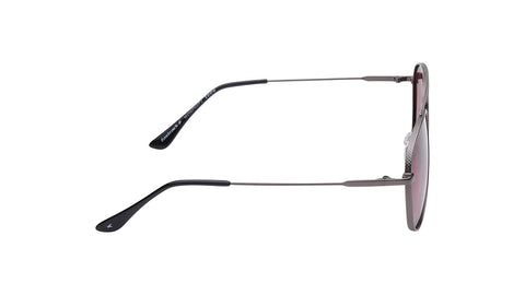 Grey Aviator Rimmed Sunglasses From Fastrack(M256PK6P)