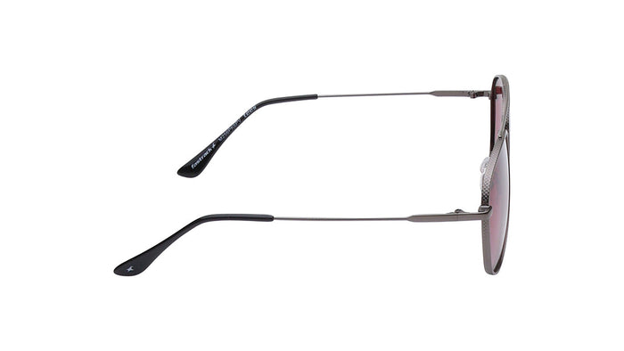 Grey Aviator Rimmed Sunglasses From Fastrack(M256PK6P)