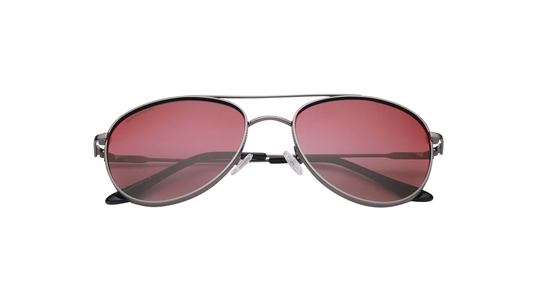 Grey Aviator Rimmed Sunglasses From Fastrack(M256PK6P)