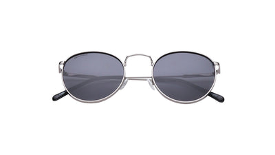 Grey Round Rimmed Sunglasses From Fastrack(M257GY12P)