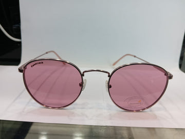 Matt Pink Round Unisex Sunglasses  M257PK3