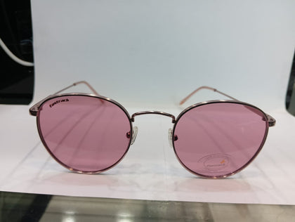 Matt Pink Round Unisex Sunglasses  M257PK3