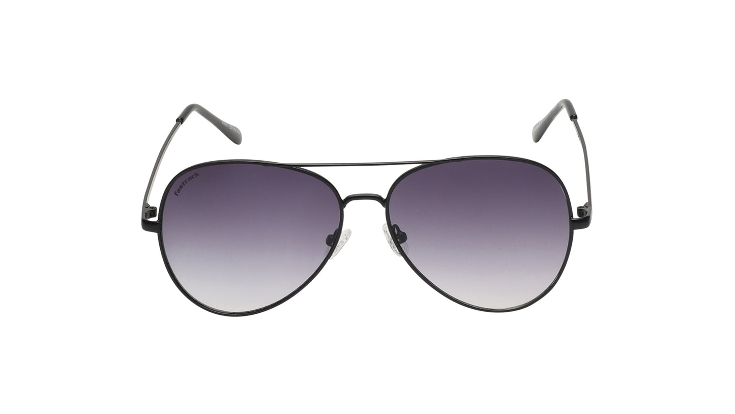 Fastrack Smoke Aviator Sunglasses for Men