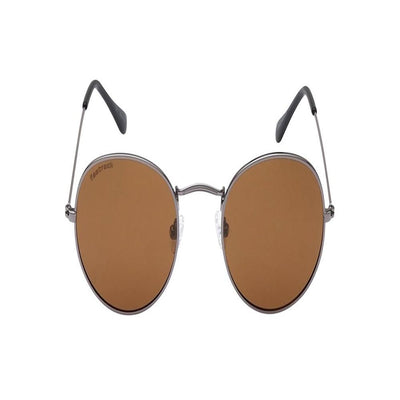 Shiny DK gun Round Unisex Sunglasses