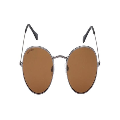 Shiny DK gun Round Unisex Sunglasses
