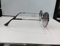 Shiny DK gun Round Unisex Sunglasses M259PL9
