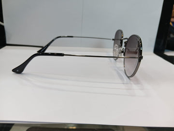 Shiny DK gun Round Unisex Sunglasses M259PL9