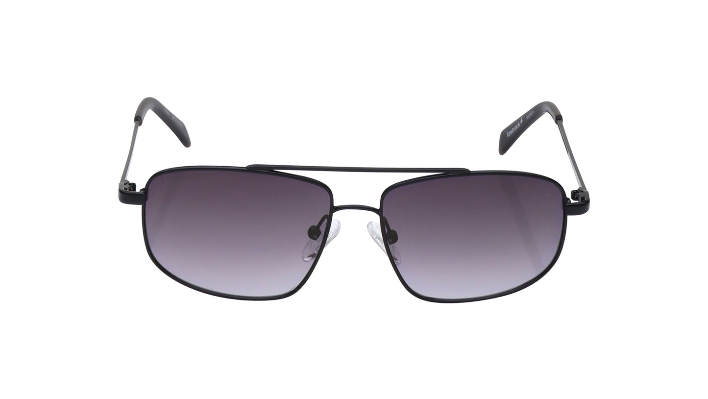 Smoke Rectangle Rimmed Sunglasses From Fastrack